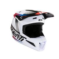 Leatt Шлем кроссовый Moto 2.5 Helmet Black/White 2024 в Волгограде