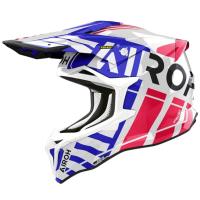 Airoh Мотошлем Strycker Brave Blue/Red Gloss в Волгограде