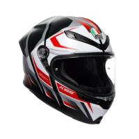 AGV Шлем K6 S 2206 Karve Matt Black/White/Red в Волгограде