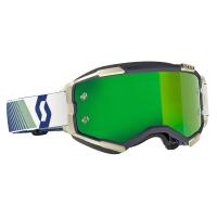 Scott Очки кроссовые Fury blue/green green chrome works в Волгограде