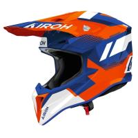 Airoh Шлем Wraaap Vision Orange-Blue Gloss в Волгограде