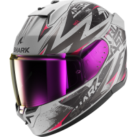 Shark Шлем D-Skwal 3 Blast-R Mat Silver/Violet/Black в Волгограде