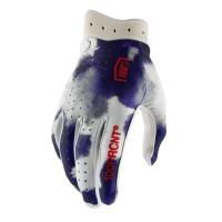 100% Мотоперчатки текстильные ITrack Blue/White 2026 в Волгограде