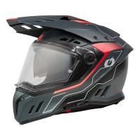 Oneal Шлем кроссовый со стеклом Sierra RS Echo красный/черный в Волгограде