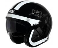 IXS Мотошлем открытый iXS 880 2.2 черно-серебристый в Волгограде