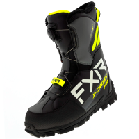 FXR Ботинки снегоходные X-Cross Pro BOA с утеплителем Black/Hi Vis в Волгограде
