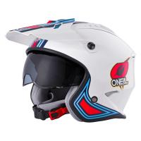ONEAL Шлем открытый Volt MN1, глянец Белый/красный в Волгограде