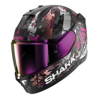 Shark Шлем Skwal i3 Hellcat Mat Black/Chrome/Violet в Волгограде