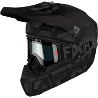 FXR Шлем Clutch Cold Stop QRS Electric 22 Black Ops в Волгограде