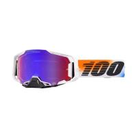 100% Очки Armega Hiper 2025 United / Mirror Red/Blue в Волгограде