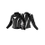 Shima Куртка Кожаная женская Miura 2.0 Black/White в Волгограде