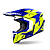 Airoh Шлем Twist 3 Dizzy Blue/Yellow Gloss в Волгограде