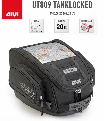 Givi Сумка на бак Tanklocked UT809 20л в Волгограде
