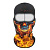 Scout Балаклава Funny face Skull on fire в Волгограде
