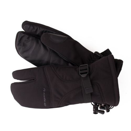Dragonfly  Варежки снегоходные DF Snowmobile Mittens Black в Волгограде