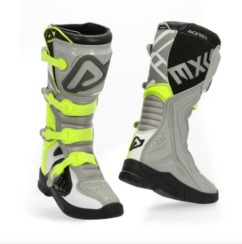 Acerbis Мотоботы кроссовые X-Team Grey/Yellow в Волгограде