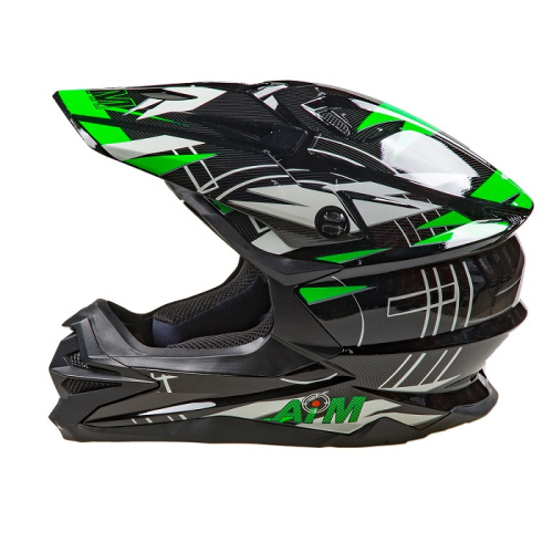 AiM Шлем кроссовый JK803S Green/Black в Волгограде