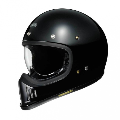 Shoei Мотошлем EX-Zero Plain Черный глянцевый в Волгограде
