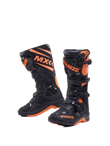 Starezzi Мотоботы Milano Black/Orange в Волгограде
