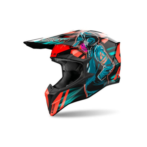 Airoh Шлем Wraaap Cyber Orange Glossy в Волгограде