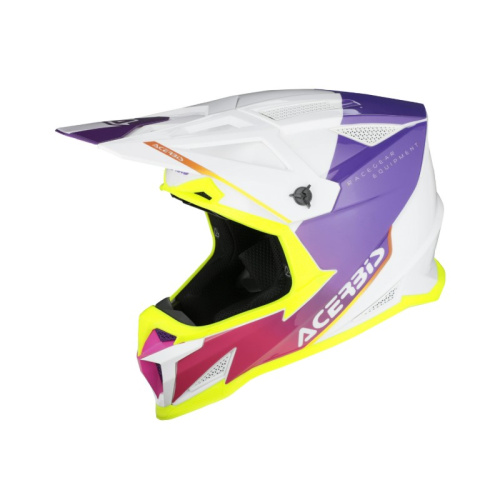 Acerbis Шлем T711 White/Purple в Волгограде