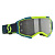 Scott Очки кроссовые Fury LS neon yellow/blue light sensitive grey works в Волгограде