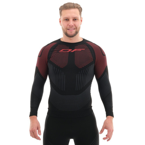 Dragonfly Термофутболка 3DThermo Red с длинным рукавом в Волгограде