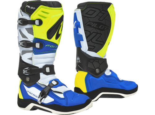 Forma Ботинки Pilot YellowFluo/White/Blue в Волгограде