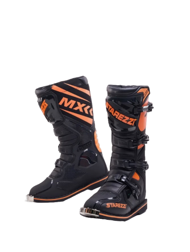 Starezzi Мотоботы Roma Black/Orange в Волгограде