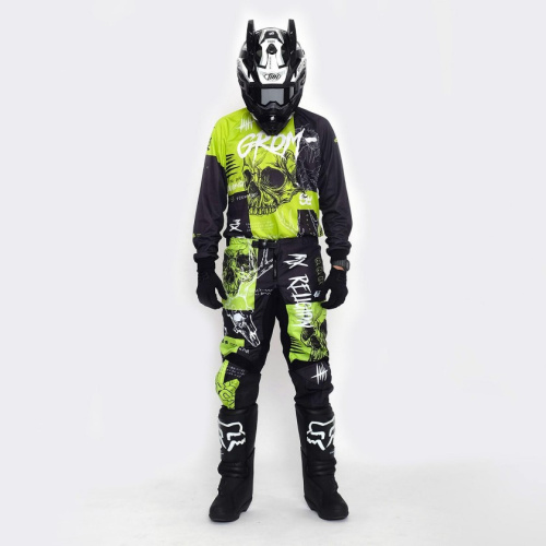 Grom Джерси MX Religion lime в Волгограде