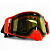AiM Очки снегоходные с магнитной линзой и подогревом (PRO) 31-103 Accu Heated Orange Glossy в Волгограде