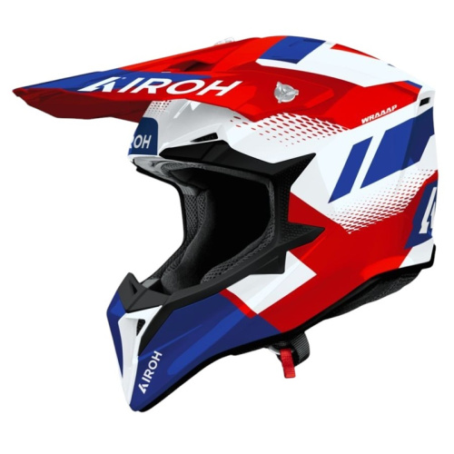 Airoh Шлем Wraaap Vision Red-Blue Gloss в Волгограде