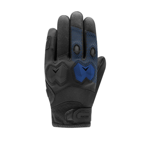 Racer Перчатки Blocks Black/Blue в Волгограде