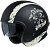 IXS Шлем Jet Helmet iXS 880 2.0 Черно-белый матовый в Волгограде