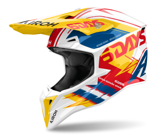 Airoh Мотошлем Wraaap Sixdays Spain 2024 Glossy в Волгограде