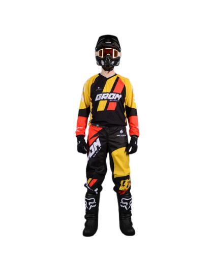 Grom Штаны кроссовые Race Redyellow в Волгограде