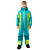 Dragonfly Зимний утепленный комбинезон Gravity Teenager Dark Green - Lime 2025 в Волгограде