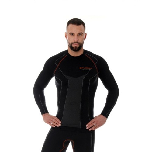 Brubeck Футболка мужская Thermo Protect черный в Волгограде