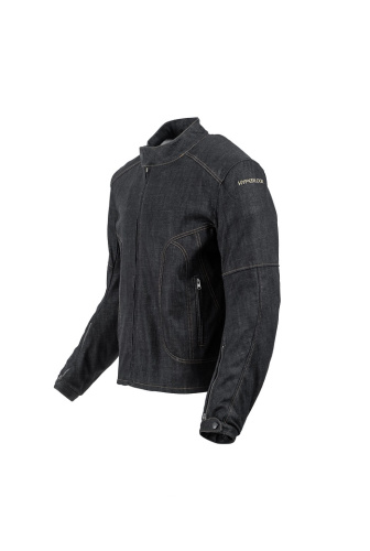 Hyperlook Мотокуртка джинсовая Lion denim Синий в Волгограде