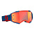 Scott Очки кроссовые Fury dark blue/neon red/orange chrome works в Волгограде