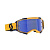 Scott Очки кроссовые Fury dark yellow/dark blue/blue chrome works в Волгограде