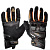 Sweep Перчатки кожаные+текстиль Hammer Black/Orange в Волгограде