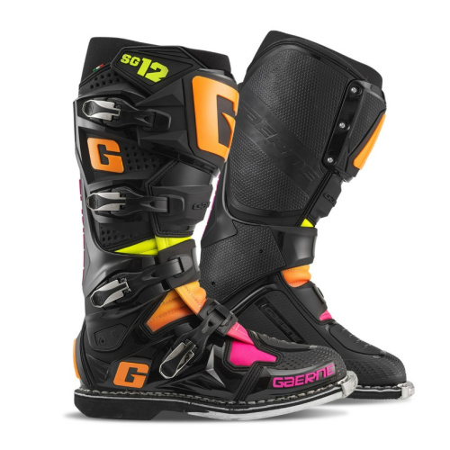 Gaerne Мотоботы SG-12 Black/Orange/Pink в Волгограде