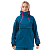 Dragonfly Куртка-анорак сноубордическая DF Uktus Woman Dark Ocean - Pink в Волгограде