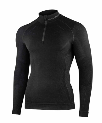 Brubeck Футболка мужская Extreme Merino Черный в Волгограде