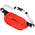 Dragonfly Гермосумка поясная DF Wallet 2л Red-Black в Волгограде